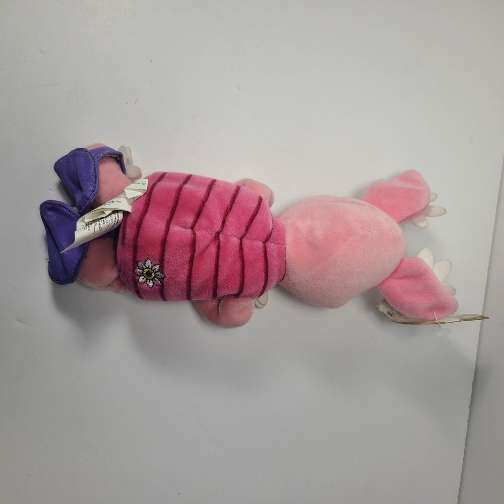 Disney Bean Bag Plush - FLOWER POWER PIGLET Winnie the Pooh 8 inch - Picture 3 of 5
